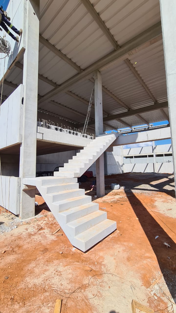 Obras de expansão.