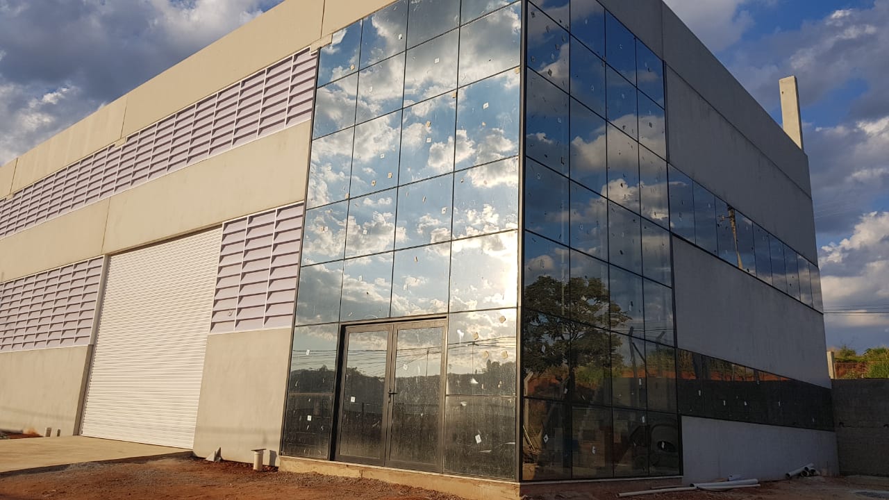 Obras de expansão.